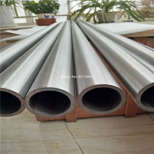 6 lengths of grade 5 titanium hollow seamless tube OD 31.75mm*3mm wall *1500mm long,1 length of Grade 5 Titanium flat bar  
