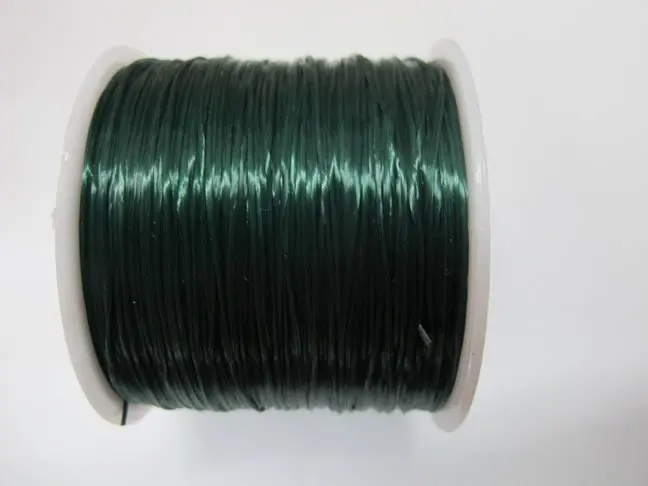 Threading materials.70 метров сильным и темно-зеленый упругой бисера провода