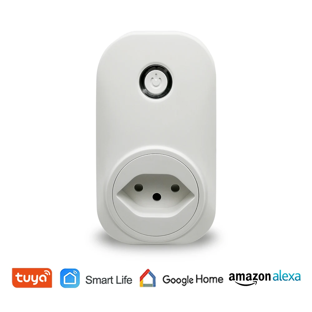 16A Smart WiFi Plug Socket Outlet Switch APP Voice Control for Alexa Google Home
