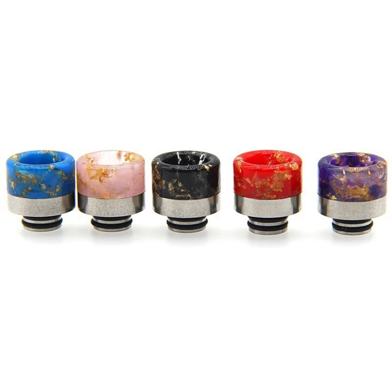 

810 Drip Tip Vape Resin Driptip Electronic Cigarette Wide Bore Mouthpieces For Vape Tank Vaporizer Atomizer