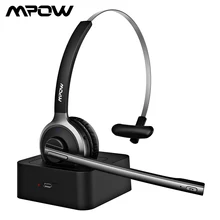 Mpow BH231A M5 Pro Bluetooth 4,1 Наушники Беспроводная Гарнитура С Подавлением Шума микрофон наушники для офиса на открытом воздухе