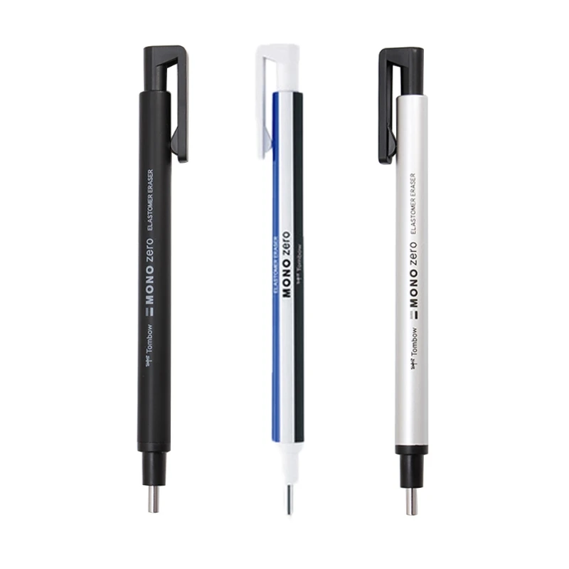 

Round Tip Eraser Refill Pack Ultrafine Pencil Rubber Perfect Revise Details