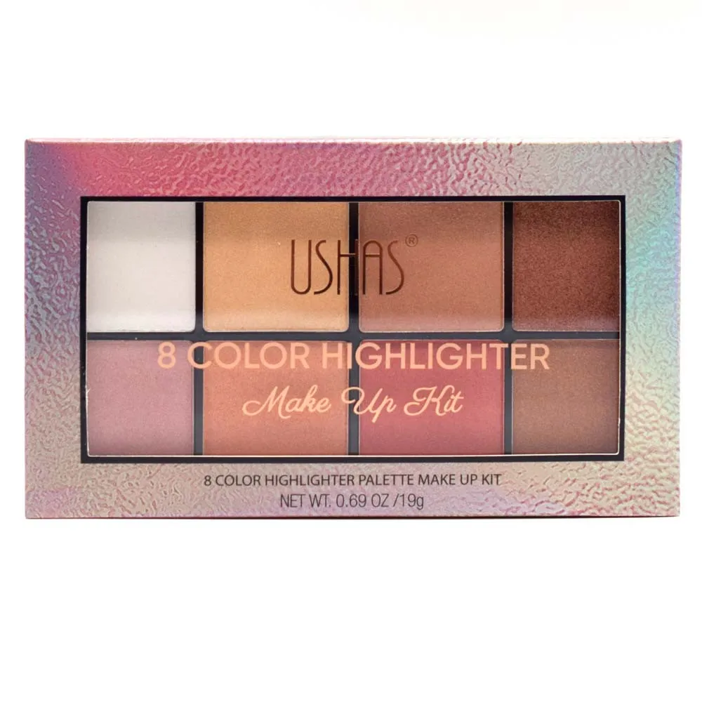 

Makeup 8 Colors Eye Shadow Highlight Face Eyeshadow Highlighter Powder Makeup Pearl Metallic Eyeshadow Palette Makeup Z4