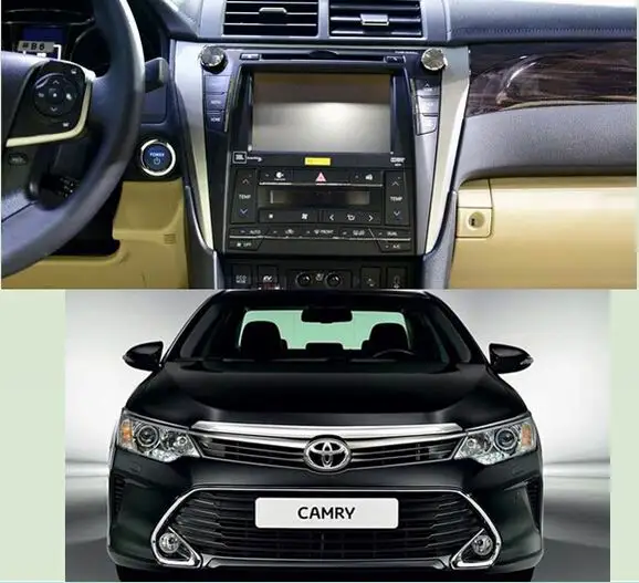 AHHDMCL автомобильный Fascias стерео радио аудио панель навигационная рамка для Toyota Camry