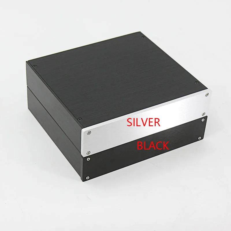 All aluminum power amplifier chassis / amp chassis /DAC chassis/amplifier case BZ2204 aluminum chassis