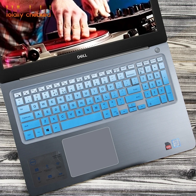Чехол для клавиатуры ноутбука Dell Inspiron 15 5000 Series I5555 I5558 I5559 I5566 I5567 I5577 Vostro 3558 3578 3552 6