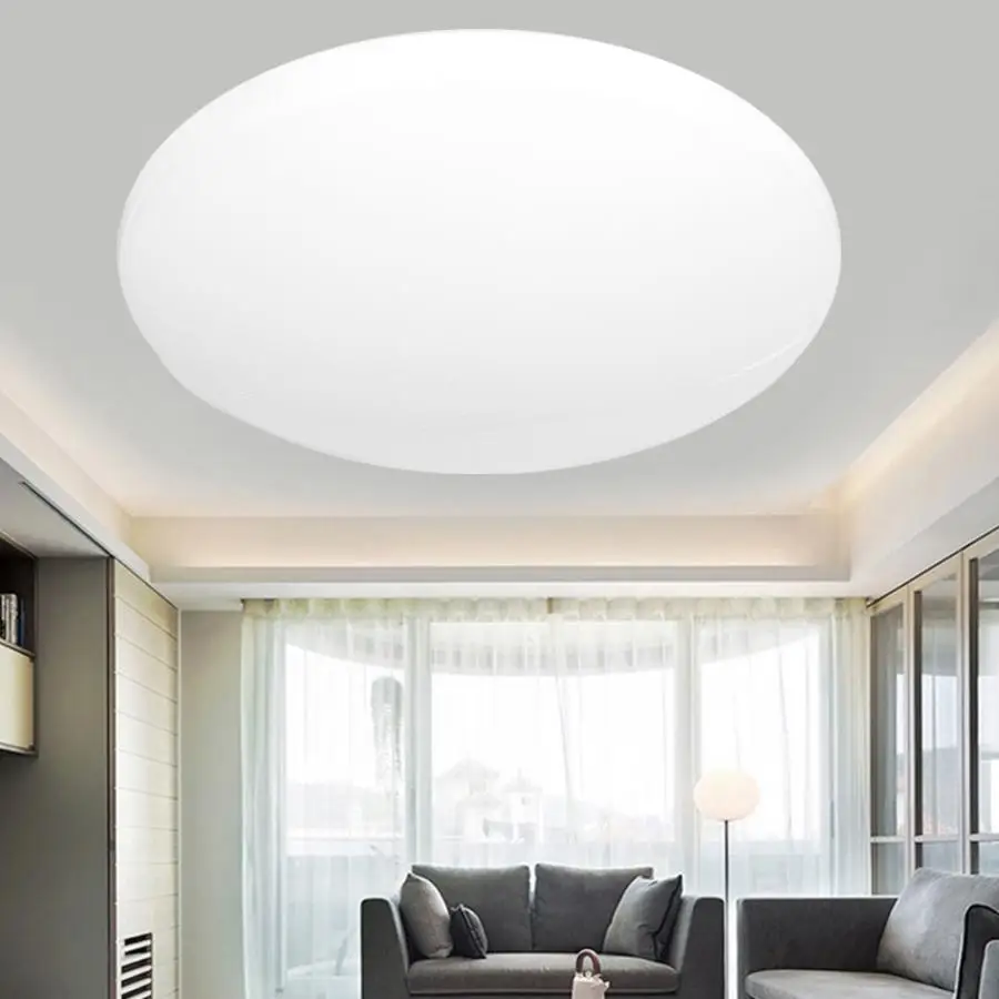 

LED Ceiling Light 220V Simple Smart Home APP Control Light Stepless Dimming Round LED Ceiling Lamp for Bedroom