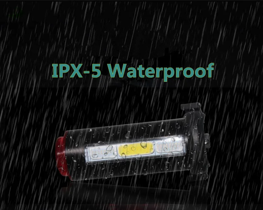 Bicycle USB Light Bike LED 360 Degree Laser Light Cycling Tail Flashlight Bicycle Accessories TL2061