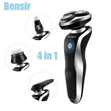 4 in 1 Men’s 5D Electric Shaver 4D Beard Trimmer Rechargeable Razor for Men Shaving Machine Barbeador Face Care usb charging