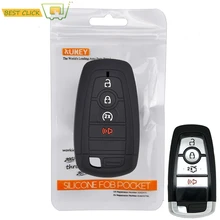 Силиконовый чехол для ключей от машины для Ford Edge EXPLORER Expedition Fusion крышка без ключа дистанционного Fob Shell Защитная оболочка