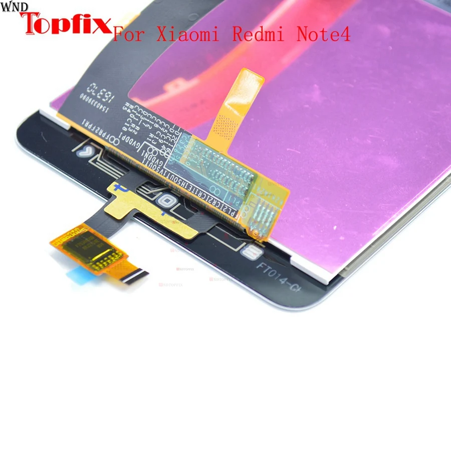 Redmi Note 4 LCD digitizer LCD component screen touch replacement For Xiaomi