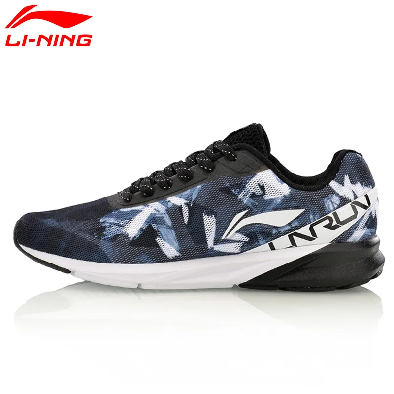 Li-Ning мужские цветные кроссовки для бега на подушке, дышащая спортивная обувь с подкладкой, кроссовки ARHM039 SJAS17