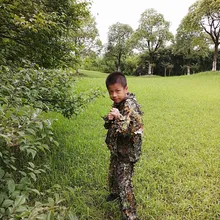 Детский Камуфляжный костюм с объемными листами костюм Geely костюм для наблюдения за птицами камуфляжная охотничья одежда и штаны