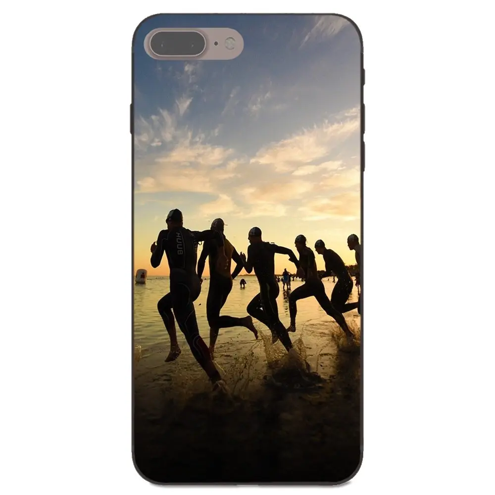 Товар Triathlon Ironman для Samsung Galaxy I9082 Note 4 8 9 S3 S4 S5 S6 S7 S8 S9 S10 Edge Plus Lite G313 мягкий