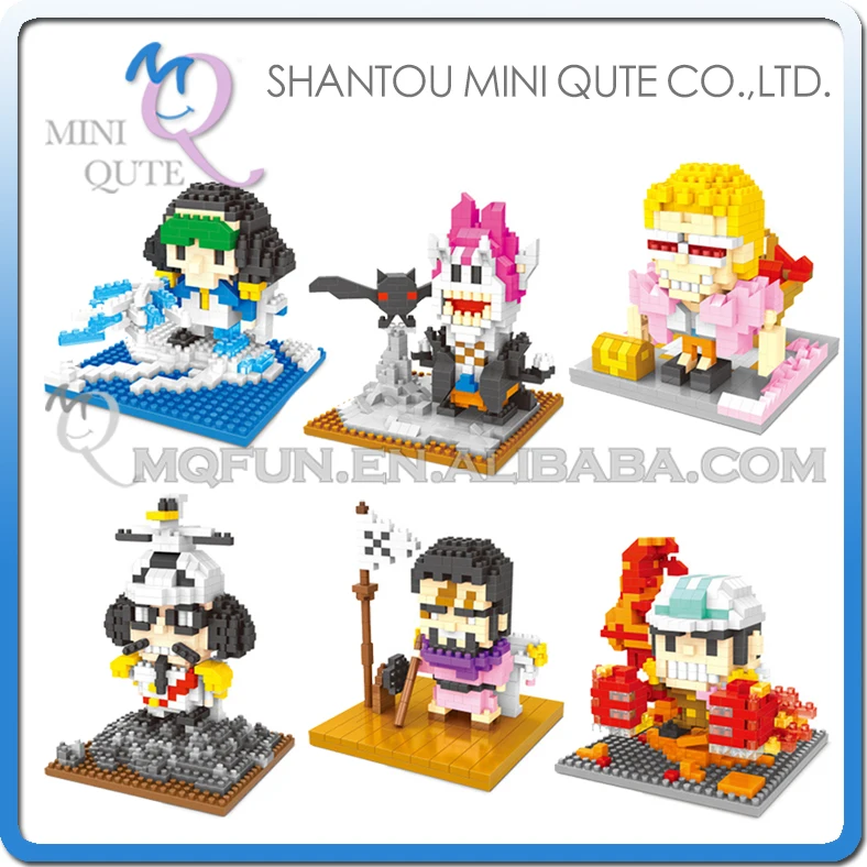 Lno Мини Симпатичный Алмазный Аниме one piece doфламинго Sengoku Sakazuki пластиковый