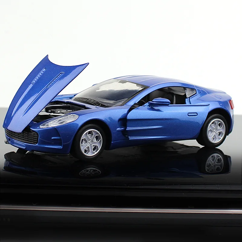 

1:32 High Imitation Alloy Model Car 3 Open Door Toy Vehicle Aston Martin Rambo Sports Car For Kids Birthday Christmas Gifts Toy