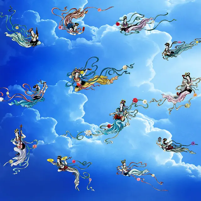 Buy chinese wallpaper murals for living room