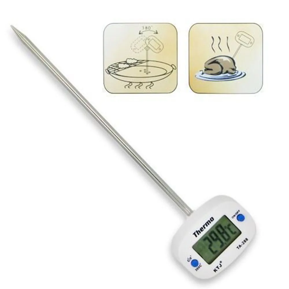 Meat Candy Jam Cooking LCD Digital Thermometer Probe Food Kitchen BBQ