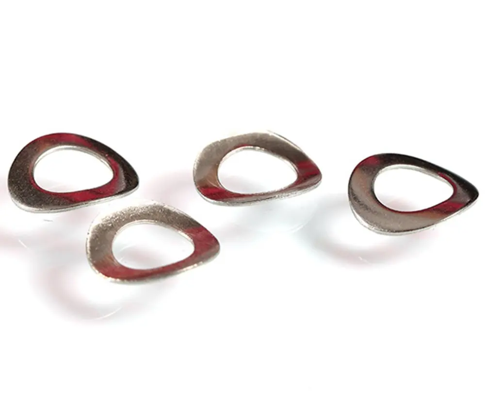 50 Pcs of M6 /& 30 of M8 /& 20 of M10 Stainless Steel Wave//Curved Washers DIN 137A