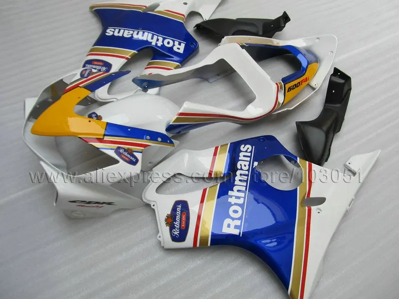 

ABS hulls plastic Injection molding fairings kit for Honda CBR 600 F4i 2001 2002 2003 cbr 600 f4i 01 02 03 Nastro AZZurro body f