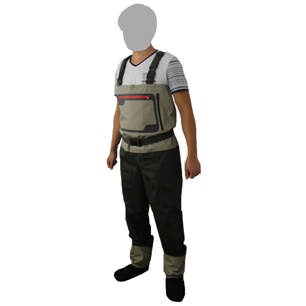 Fly Fishing Waders Fly Fishing Breathable Stockingfoot Chest Wader Breathable Waterproof Pants for Men and Women