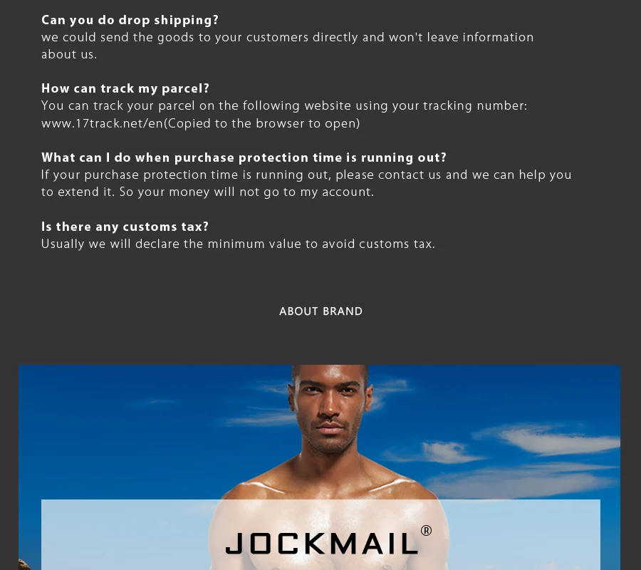 JOCKMAIL пикантные мужские трусы боксеры Шорты Ice Шелковый u-образная Сумка Гей Нижнее белье очень мягкий kilot мужские трусы боксер нейлон