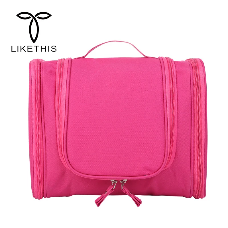 

Ladies Make Up Bag Polyester Cosmetic Bags Woman Portable Box-Shaped Washing Toiletry Kits Multifunctional Storage Invite01