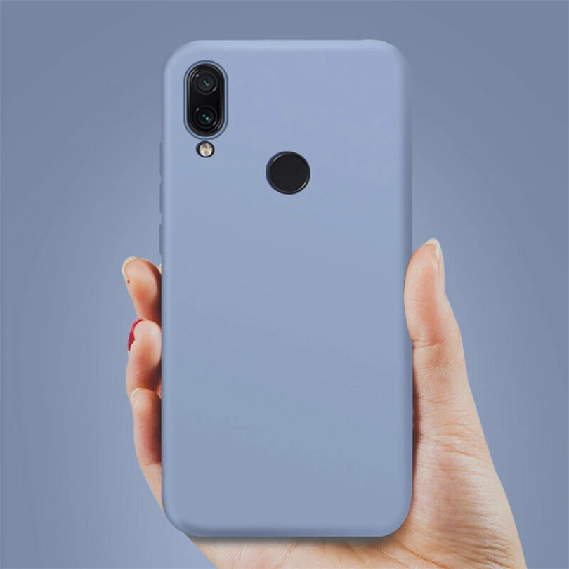 

Water Resistant Case For Xiaomi Redmi Note 7 Pro 6A Shockproof Liquid Soft Silicone TPU Cover For Xiaomi Redmi 6 7 6 Pro Note 7