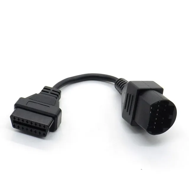 For Maz-da 17 Pin To OBD 2 OBD II Cable 16 Pin Connector Diagnostic Tool 17pin to 16pin Adapter Extension Cable 3