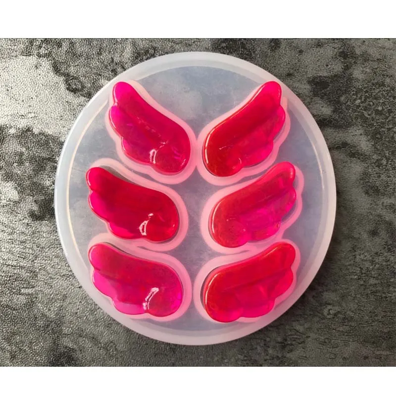 

1PCS Wing Shape Handmade Epoxy Silicone Molds, DIY Decorative Tools H145
