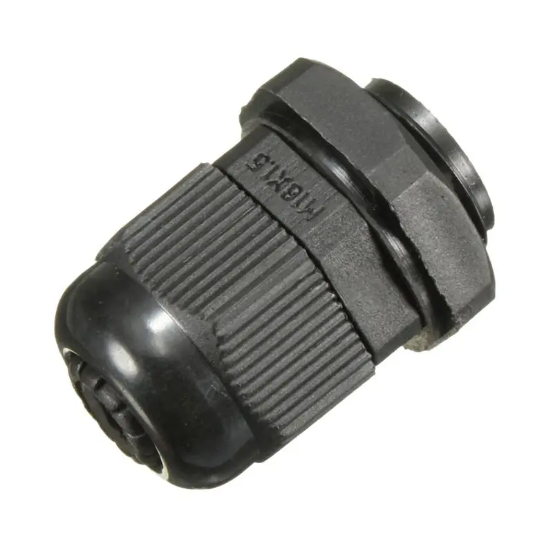 

10 x M16 16mm Black Waterproof Compression Cable Stuffing Gland Lock