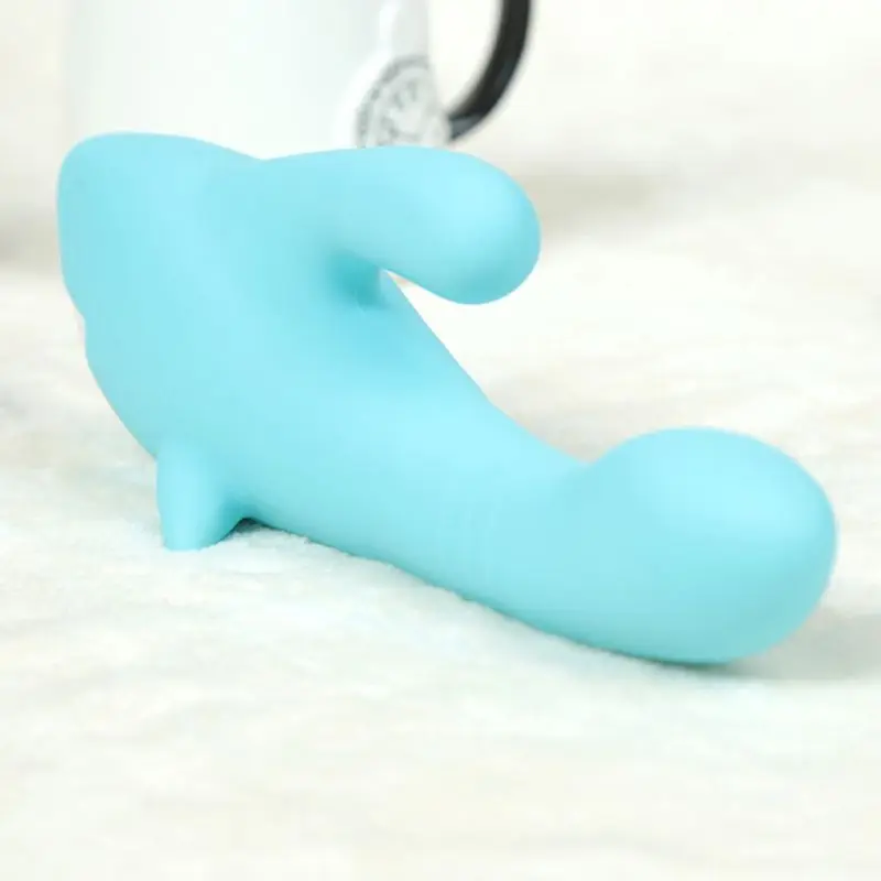 Female Smart Shark Vibrator Toy Adult Soft G Spot Stimulation 8 Frequency Vibration Massager Sexy Toy