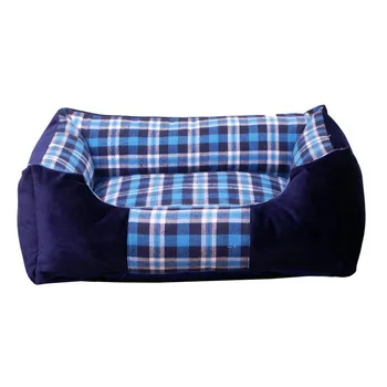 

2018 New 3 Size Plaid Pet Dog Beds Winter Warm Large Dog Bed House Detachable Wash Puppy Kennel Cushion Mat