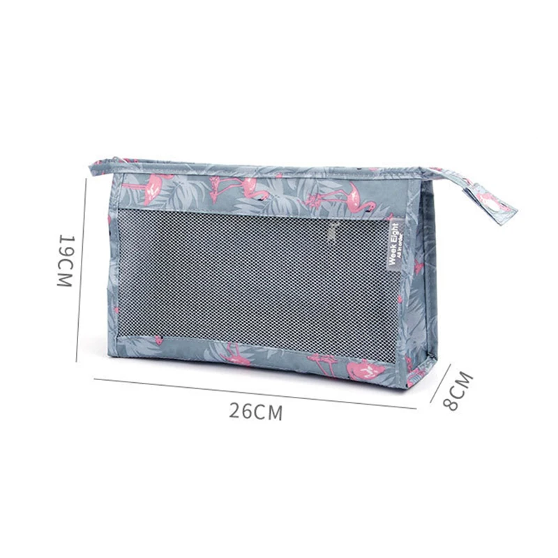 الأزياء السفر غسل حقيبة للماء النسخة الكورية من بسيطة المحمولة متعددة وظيفة كبيرة قدرة السفر حقيبة مستحضرات تجميل صغيرة