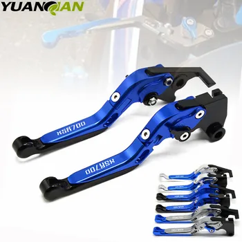 

FOR XSR 700 LOGO Adjustable Brake Clutch Levers Parts For Yamaha XSR 700 ABS 2016 Motorcycle CNC Aluminum Brake Levers Handle