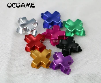 

OCGAME 12pcs/lot colorful Aluminum Alloy Metallic Metal D-pad D pad cross button for For Xbox One Controller