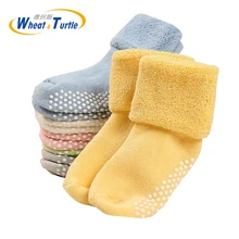 3Pairs DreamShining Cotton Baby Socks Autumn And Winter Thicken Warm Newborn Boy Girl Socks Floor Wear Antiskid Sock For Kids цена 3Pairs DreamShining Cotton Baby Socks Autumn And Winter Thicken Warm Newborn Boy Girl Socks Floor Wear Antiskid Sock For Kids цены онлайн