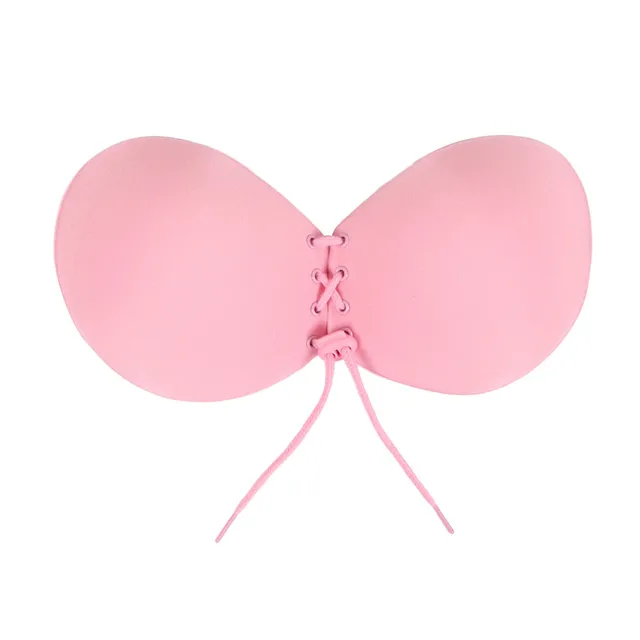 Strapless wire free sexy silicone stick on bra reusable high quality