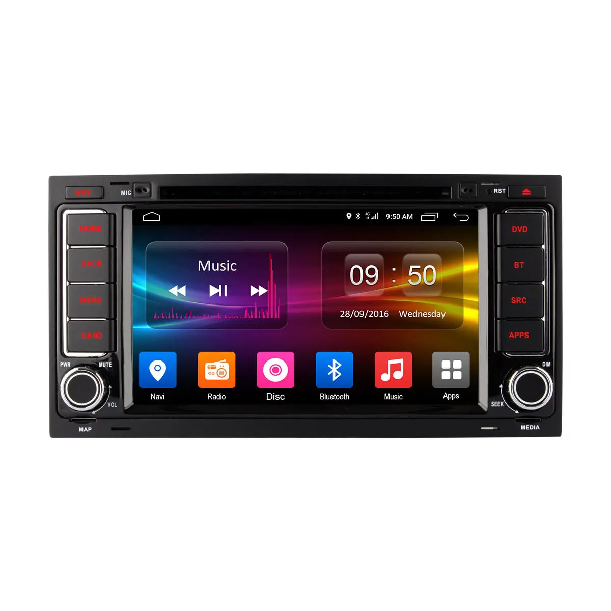 Clearance Ownice C500 Android 6.0 Octa Core 32G R0M Car DVD Player for Volkswagen Touareg T5 Multivan Transporter GPS Navi 4G LTE Network 2
