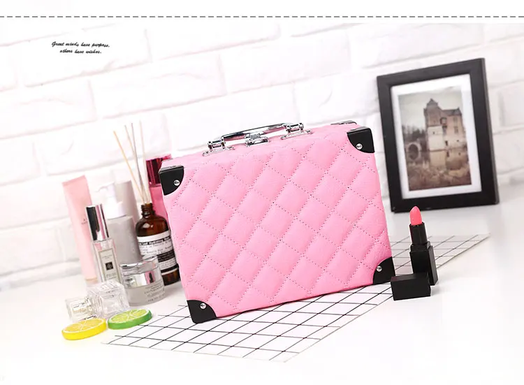 portable large-capacity cosmetic case cosmetic storage bag waterproof travel portable professional multi-layer cosmetic bag