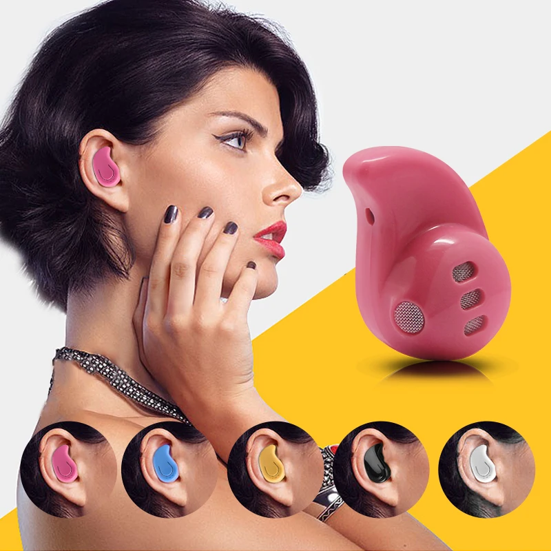 

S530 Mini Wireless Bluetooth Earphone in Ear Sport Stereo Bluetooth Headphone Headset Earphone Earbud Tablet Cellphone with Mic