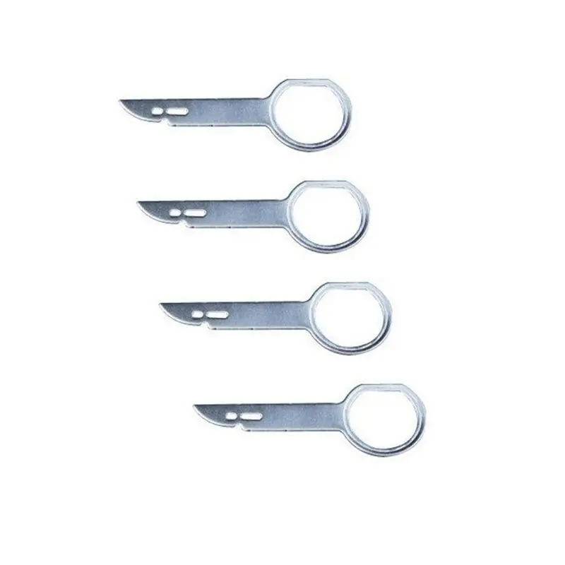 

38Pcs/Set Vehicle Car Stereo Radio Release Removal Tools Key Kit with Bag Kenwood Tool Fit for Benz Ford Audi Y5GF