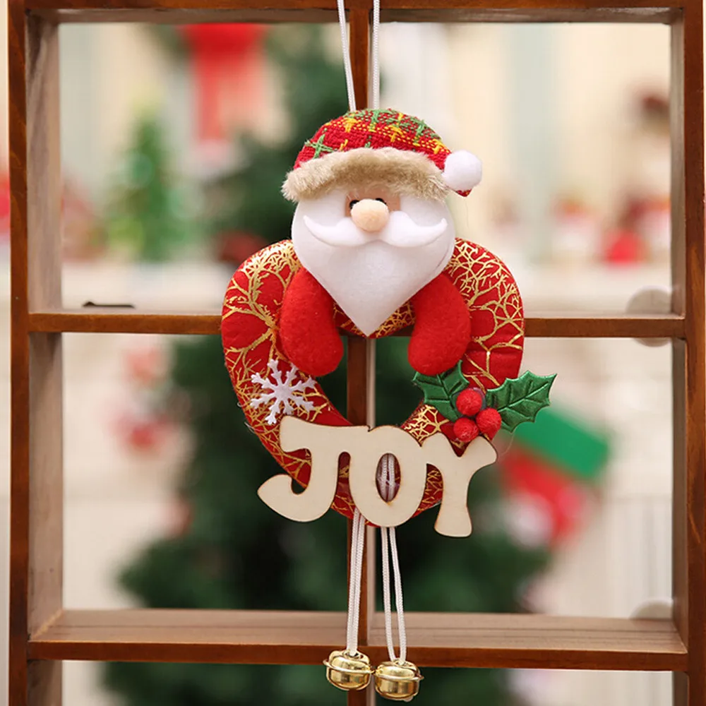 1 шт., Рождественская подвесная подвеска с надписью Wooen, украшение для домашнего интерьера, елочные украшения, праздничные милые подарки для украшения окна#45