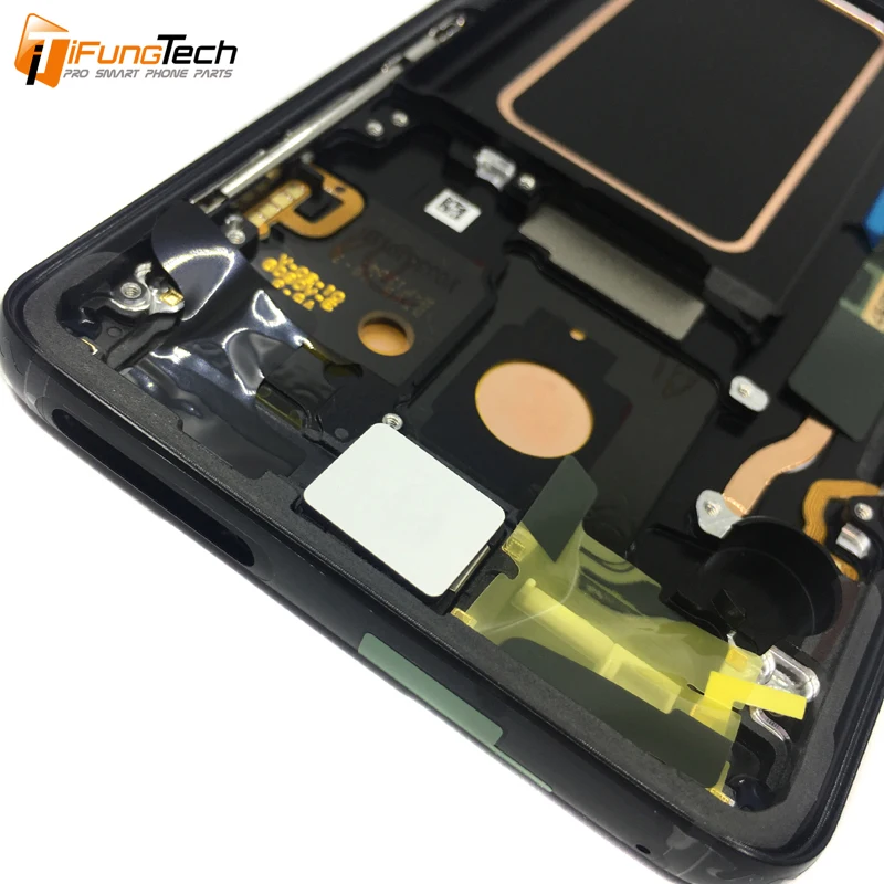 Full Original New 100% Work Super AMOLED 5 8 &quotдля Samsung Galaxy S9 LCD 6 2&quot Plus + дисплей с сенсорным экраном и