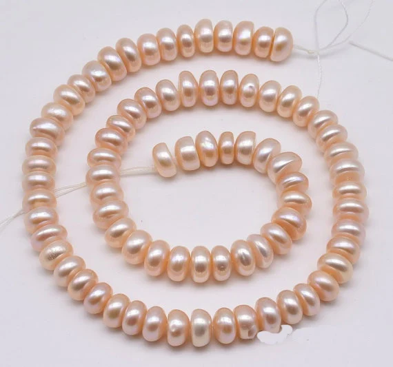 

New Arriver 8-9mm Pink Color Freshwater Pearl Loose Beads,Natural Roundel Pearl Jewellery,Free Shipping