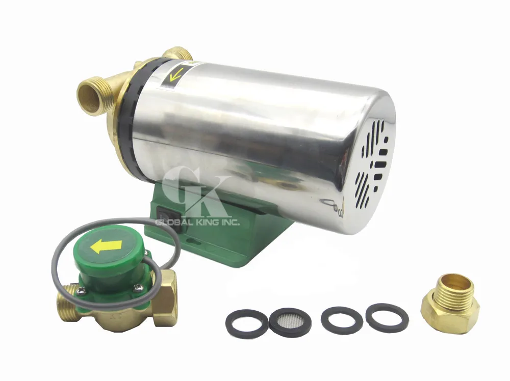 220V Miniature 120W Domestic Shower Pressure Cold and Hot Water Booster