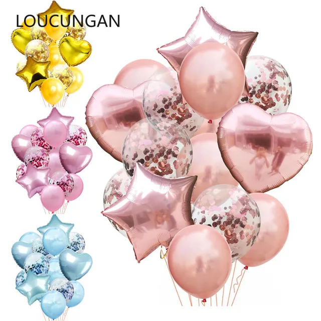 14 pz/lotto Di Compleanno Palloncino Decorazione di Cerimonia Nuziale Rotonda Co 14 pz/lotto Di Compleanno Palloncino Decorazione di Cerimonia Nuziale Rotonda Co