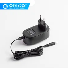 ORICO PA15W ABS огнестойкий 5V2000mA преобразователь на стену зарядное устройство адаптер питания DC 3,5 мм Шнур питания 100 см EU US UK AU вилка черный