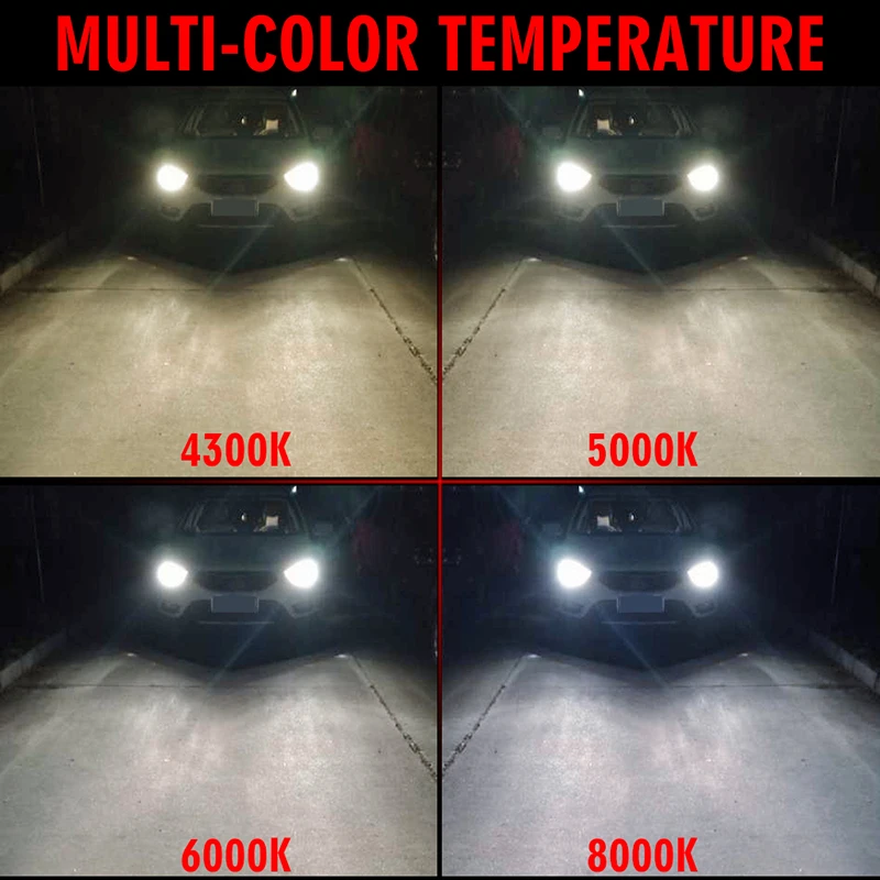 Светодиодсветодиодный лампы HLXG CANBUS H7 H4 H11 H1 6000K 9005 лм 9006 лм|Передние LED-фары для