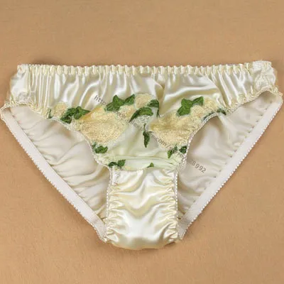 Женские трусы из натурального шелка 100% тутового с низкой талией M/L/XL Бесплатная